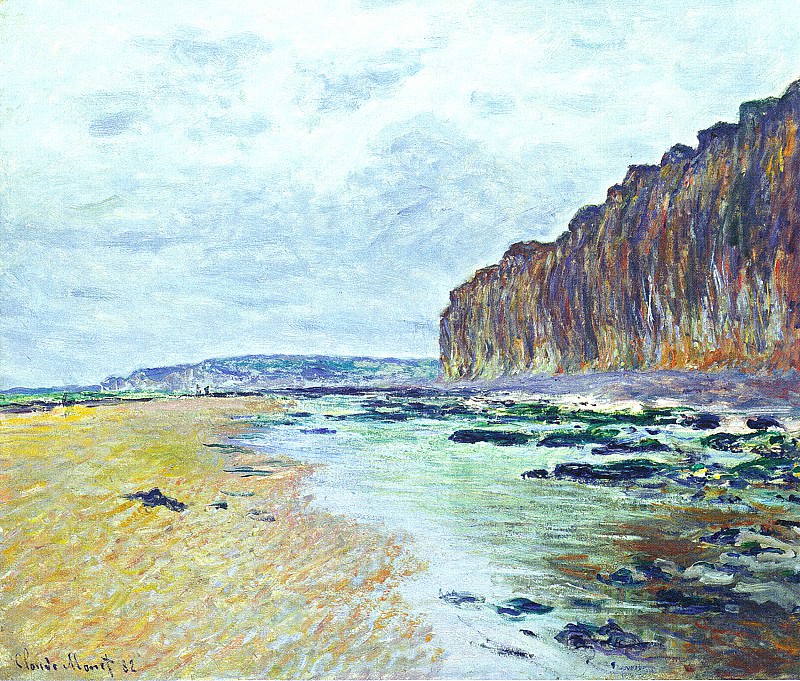 Low Tide at Varengeville 02, Claude Oscar Monet