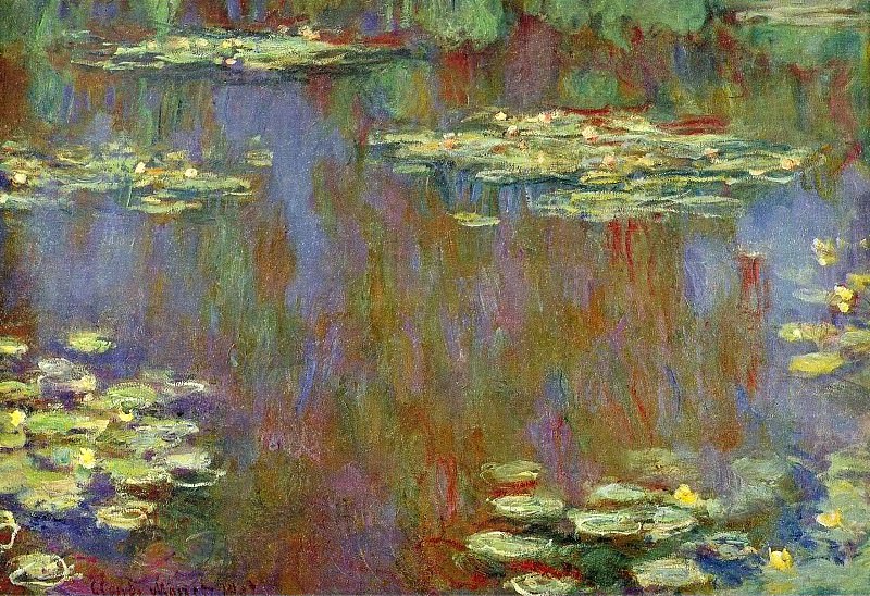 Water Lilies, 1906-07 01, Claude Oscar Monet