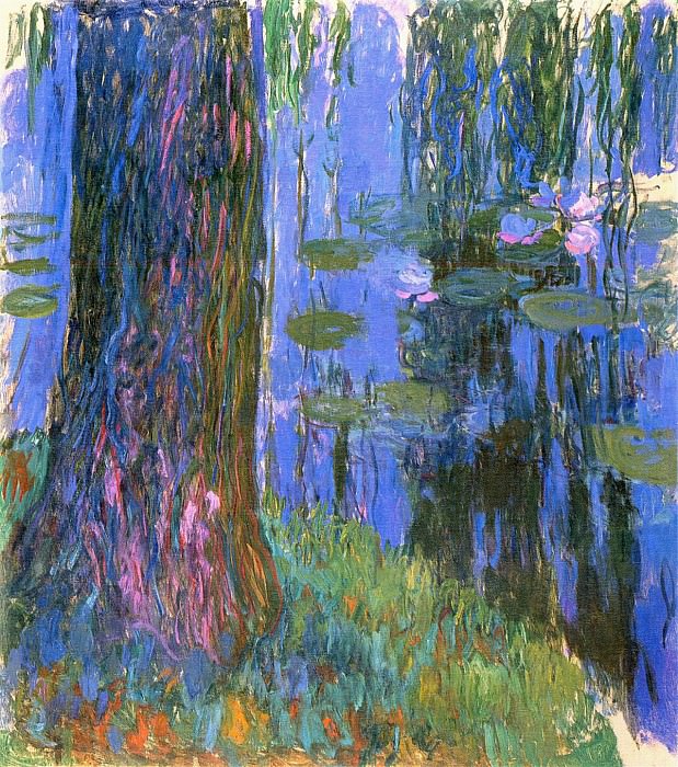 Weeping Willow and Water-Lily Pond 2, Claude Oscar Monet