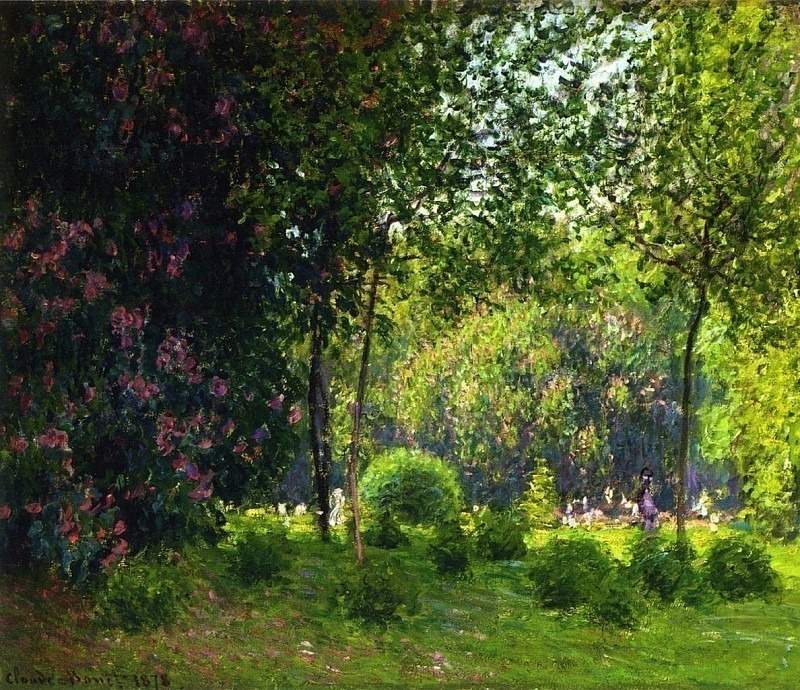 Parc Monceau , Claude Oscar Monet