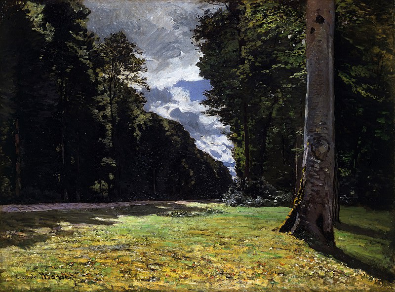 The Pave de Chailly in the Fontainbleau Forest, Claude Oscar Monet