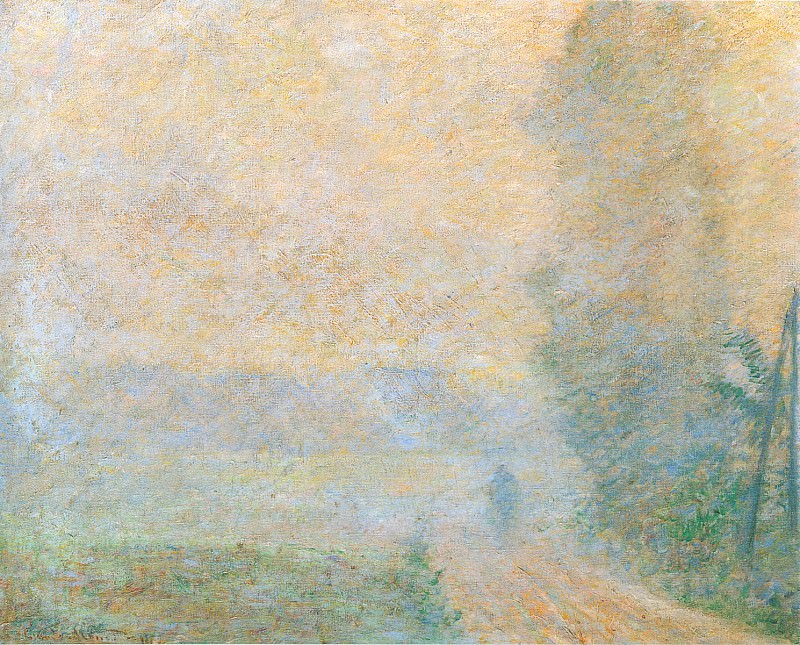 Path in the Fog, Claude Oscar Monet