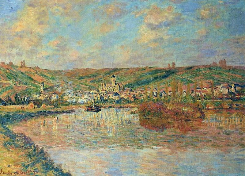Late Afternoon in Vetheuil, Claude Oscar Monet