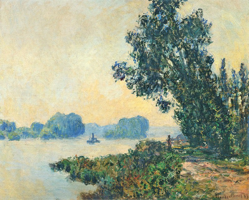 The Towpath at Granval, Claude Oscar Monet