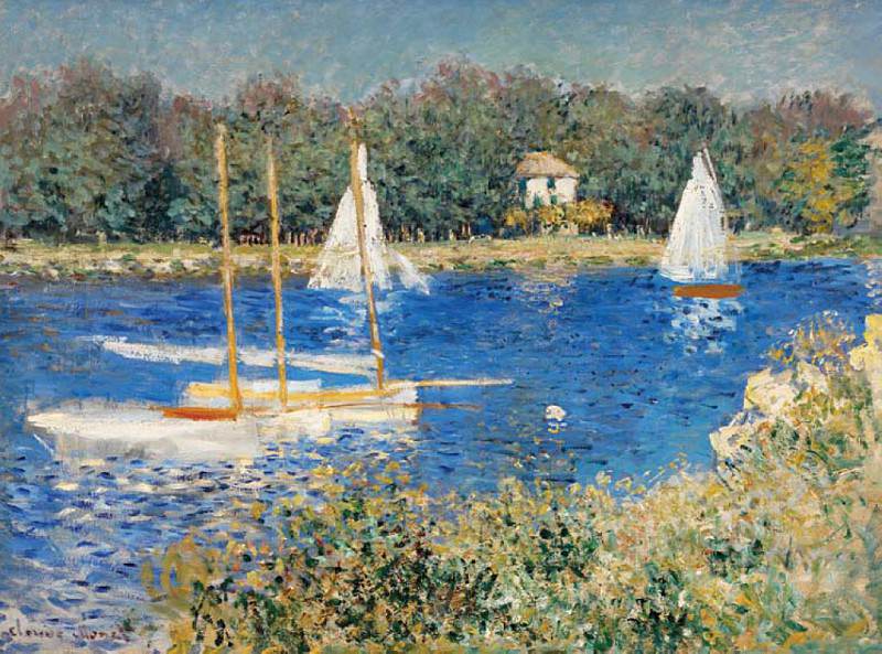 The Seine at Argenteuil, Claude Oscar Monet