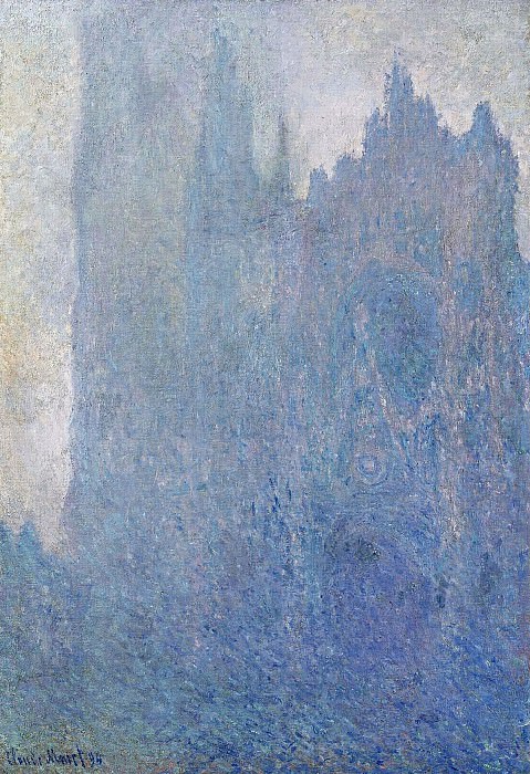 Rouen Cathedral in the Fog, Claude Oscar Monet