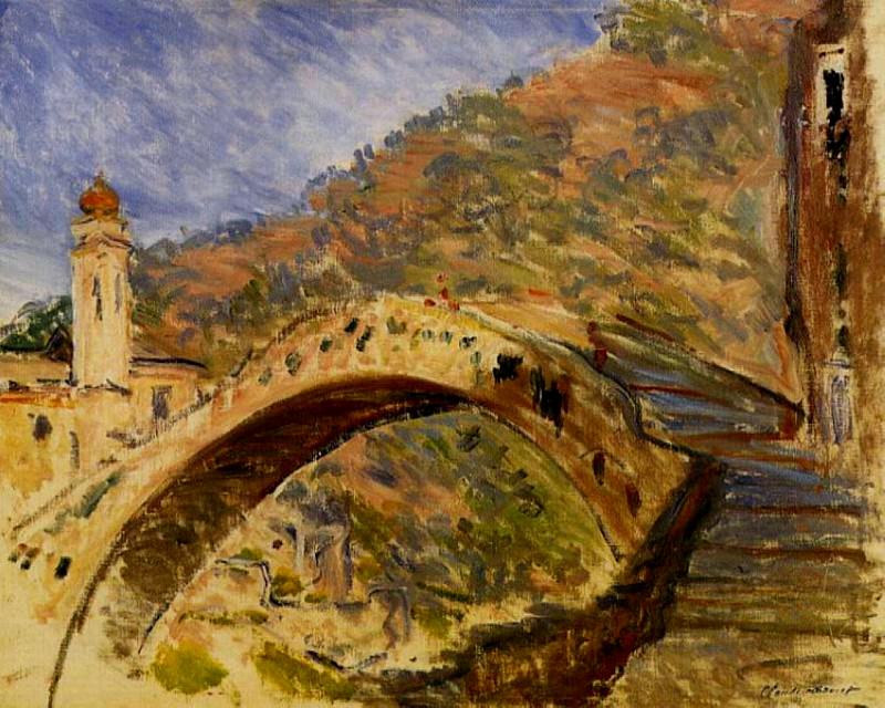 Dolceacqua, Bridge, Claude Oscar Monet