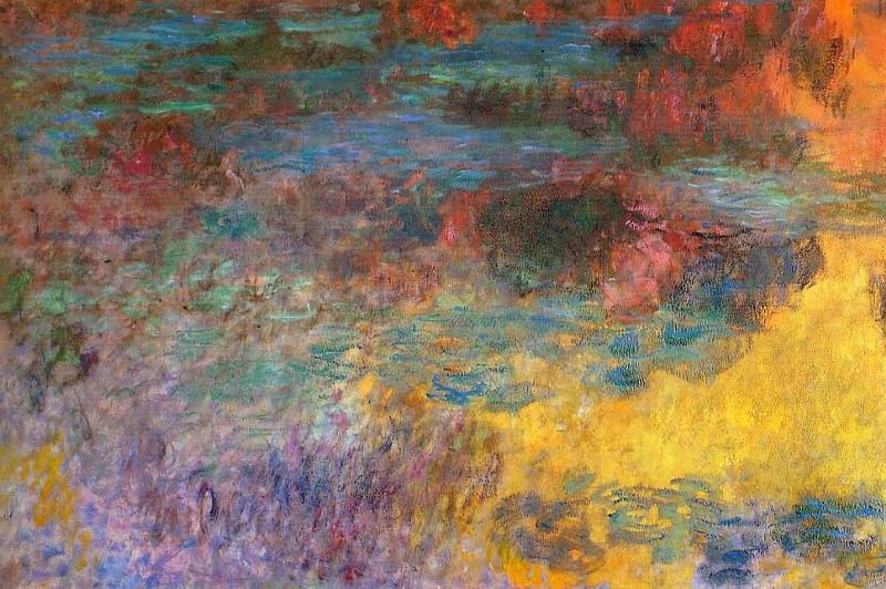 Water Lily Pond, Evening , Claude Oscar Monet