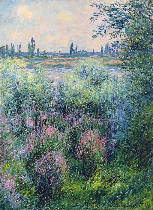 Spot on the Banks of the Seine, Claude Oscar Monet