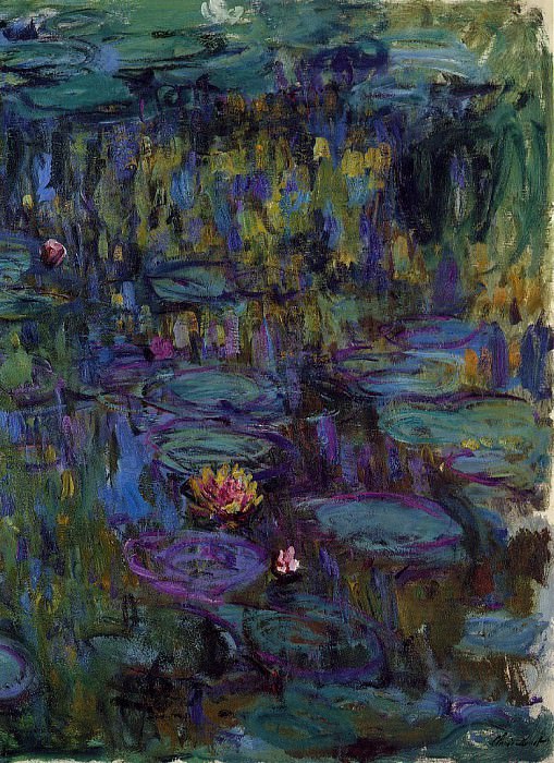 Water Lilies, 1914-17 08, Claude Oscar Monet