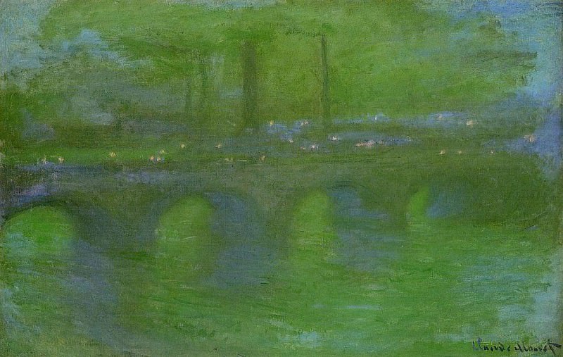 Waterloo Bridge, Dawn, Claude Oscar Monet