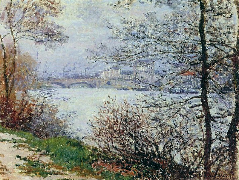 The Banks of the Seine, Ile de la Grande-Jatte, Claude Oscar Monet