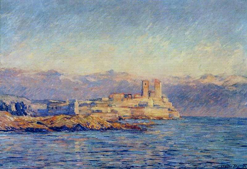 The Castle in Antibes, Claude Oscar Monet