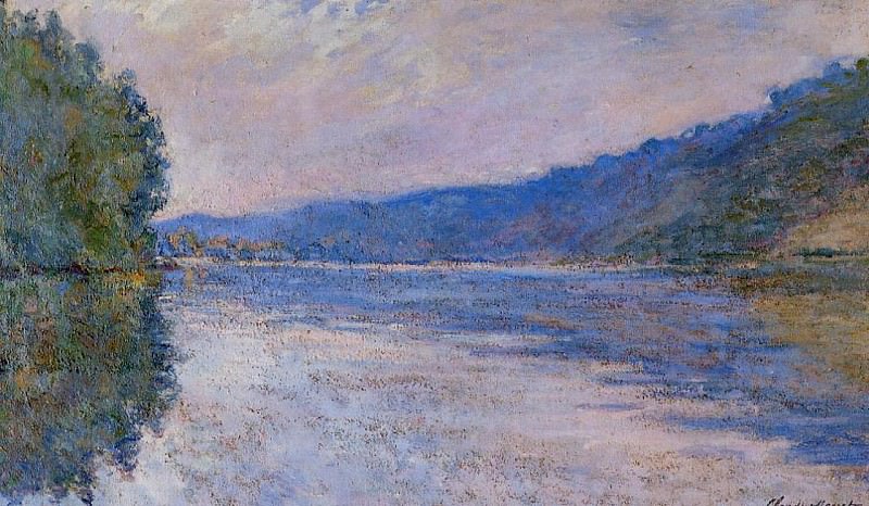 The Seine at Port-Villez, Claude Oscar Monet