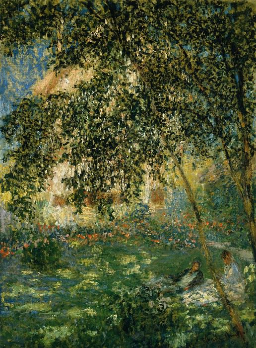 Relaxing in the Garden, Argenteuil, Claude Oscar Monet