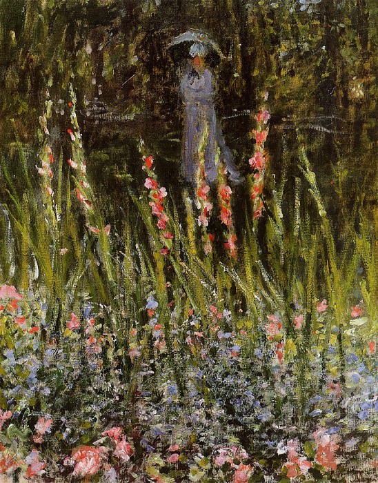 The Garden Gate at Vetheuil, Claude Oscar Monet