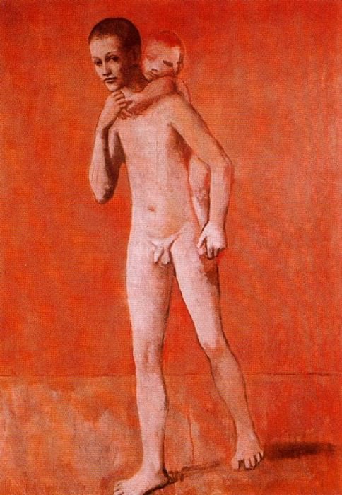 1906 Les deux frКres3, Пабло Пикассо (1881-1973) Период: 1889-1907