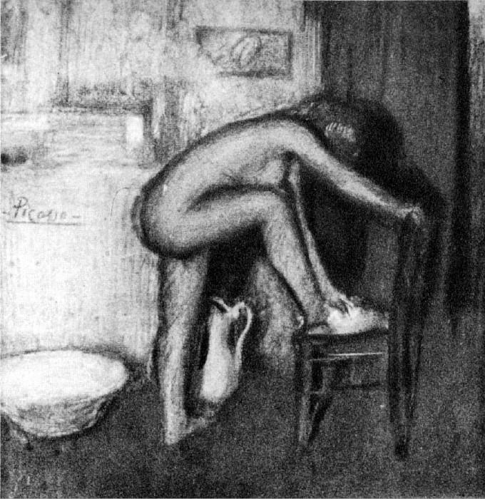 1901 La toilette, Пабло Пикассо (1881-1973) Период: 1889-1907