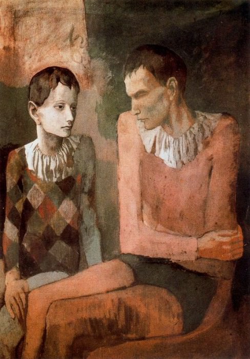 1905 Acrobate et jeune arlequin4, Пабло Пикассо (1881-1973) Период: 1889-1907