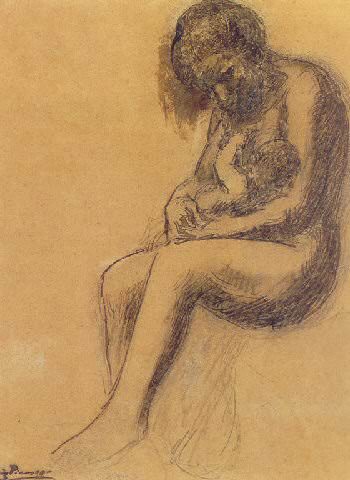 1903 maternitВ, Пабло Пикассо (1881-1973) Период: 1889-1907