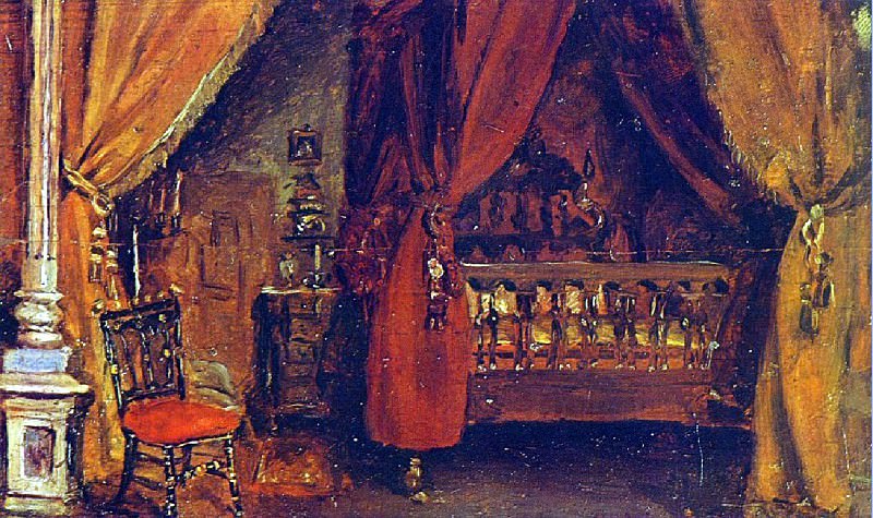 1894 La chambre de Dr Ramвn PВrez Costales, Пабло Пикассо (1881-1973) Период: 1889-1907