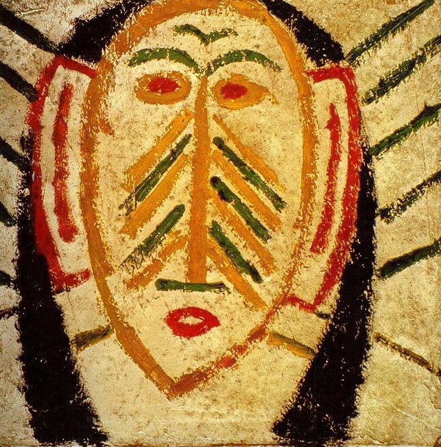 1907 Masque nКgre, Пабло Пикассо (1881-1973) Период: 1889-1907