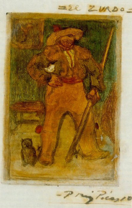 1899 El Zurdo, Пабло Пикассо (1881-1973) Период: 1889-1907