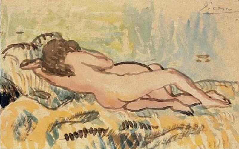 1902 LВtreinte, Пабло Пикассо (1881-1973) Период: 1889-1907