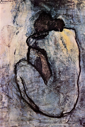 1901 Nue bleue, Pablo Picasso (1881-1973) Period of creation: 1889-1907