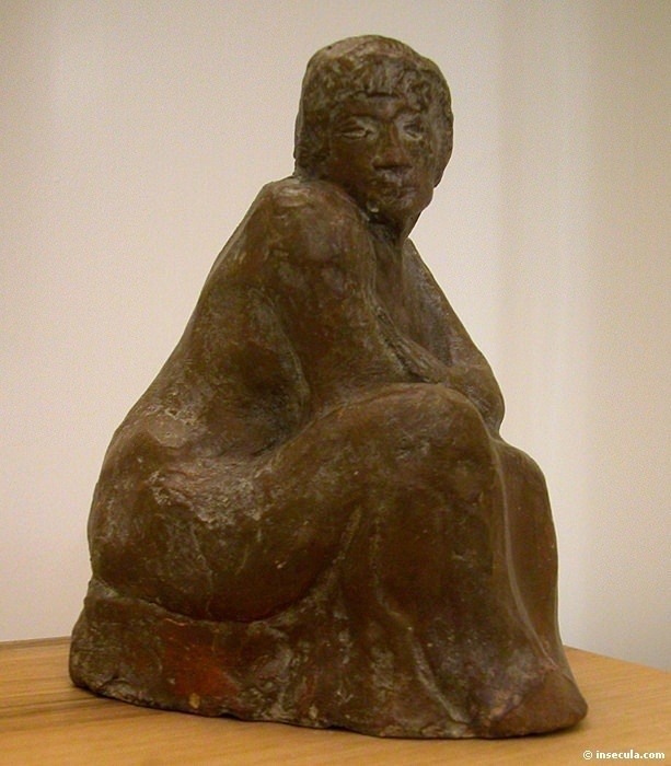 1902 Femme assise, Пабло Пикассо (1881-1973) Период: 1889-1907
