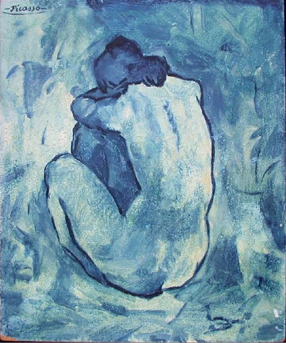 1902 femme nue 1, Пабло Пикассо (1881-1973) Период: 1889-1907