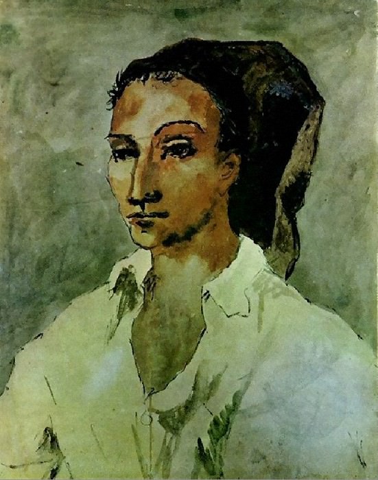 1906 Jeune espagnol, Пабло Пикассо (1881-1973) Период: 1889-1907