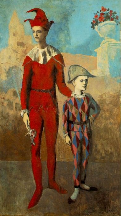 1905 Acrobate et jeune arlequin2, Пабло Пикассо (1881-1973) Период: 1889-1907