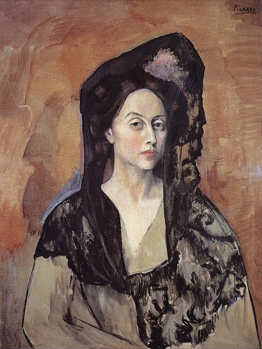 1905 Portrait de Madame Benedetta Canals, Пабло Пикассо (1881-1973) Период: 1889-1907