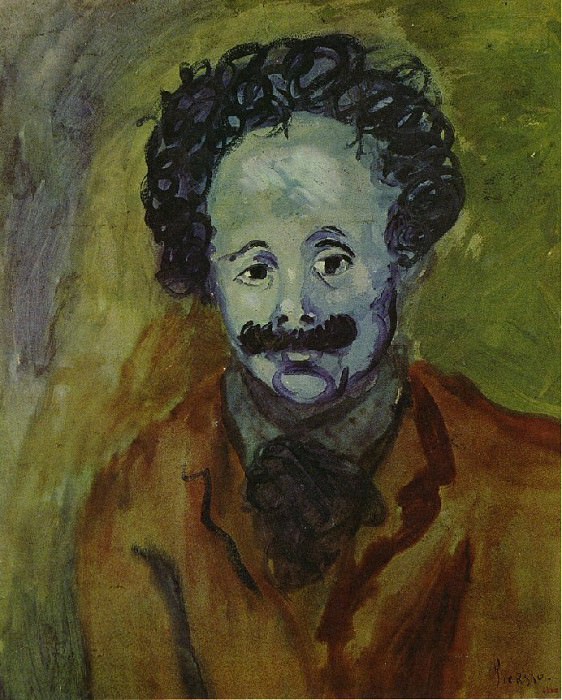 1904 Portrait de SebastiЕ Junyer-Vidal, Пабло Пикассо (1881-1973) Период: 1889-1907