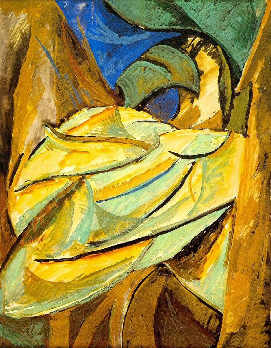 1907 Feuillage, Пабло Пикассо (1881-1973) Период: 1889-1907