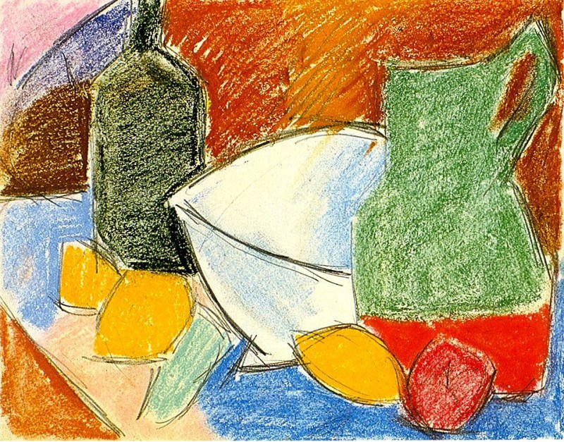 1907 Les Citrons, Пабло Пикассо (1881-1973) Период: 1889-1907