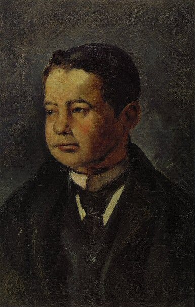 1895 Portrait dhomme, Пабло Пикассо (1881-1973) Период: 1889-1907
