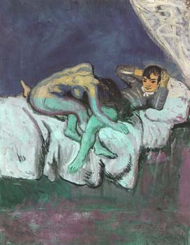 1903 scene erotique, Пабло Пикассо (1881-1973) Период: 1889-1907