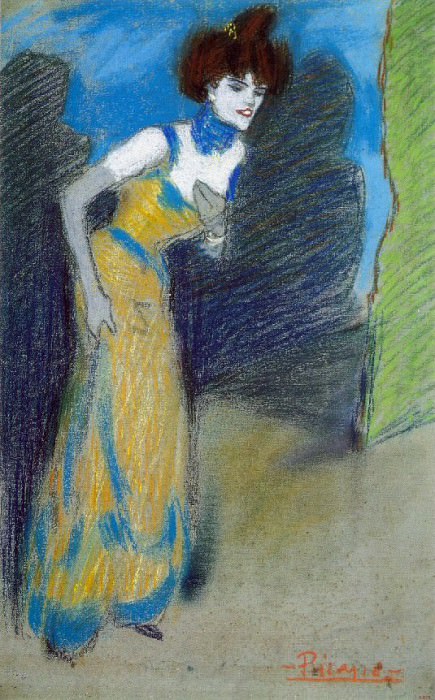 1900 La fin du numВro, Пабло Пикассо (1881-1973) Период: 1889-1907