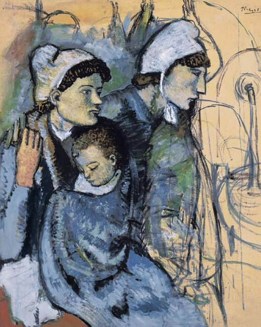 1901 Femmes Е la fontaine, Пабло Пикассо (1881-1973) Период: 1889-1907