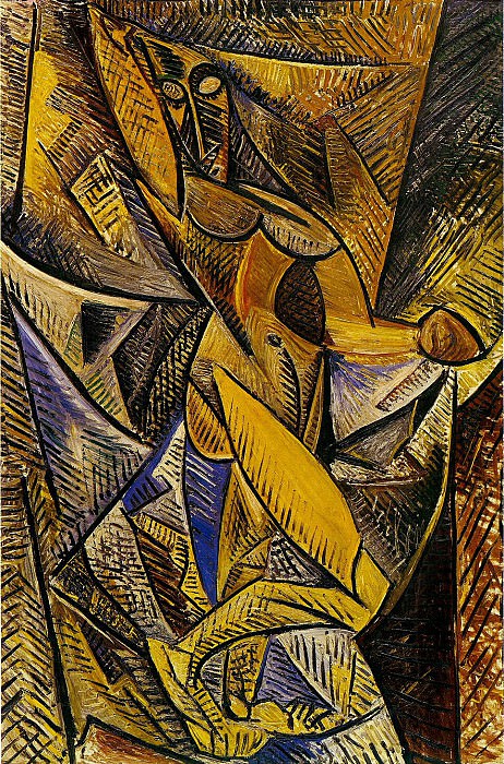 1907 La danse aux voiles , Pablo Picasso (1881-1973) Period of creation: 1889-1907