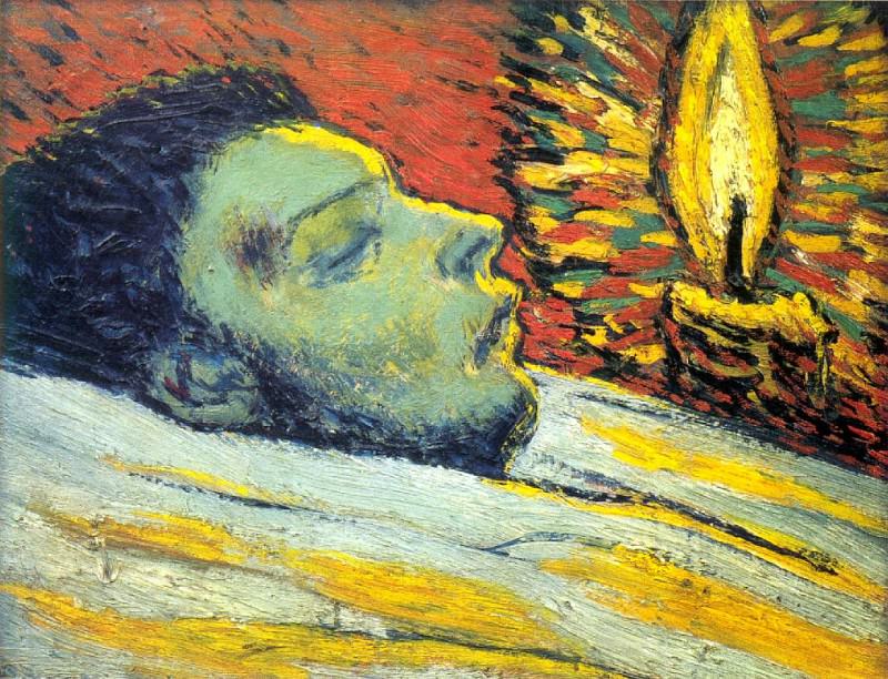 1901 La mort de Casagemas2, Пабло Пикассо (1881-1973) Период: 1889-1907