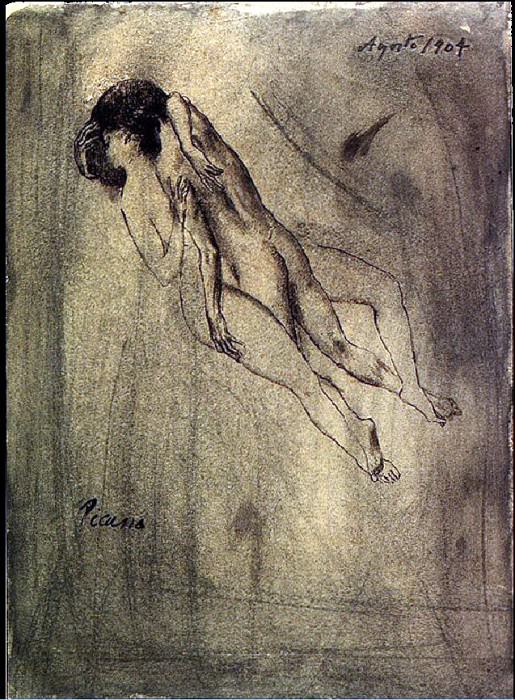 1904 Les amants, Пабло Пикассо (1881-1973) Период: 1889-1907