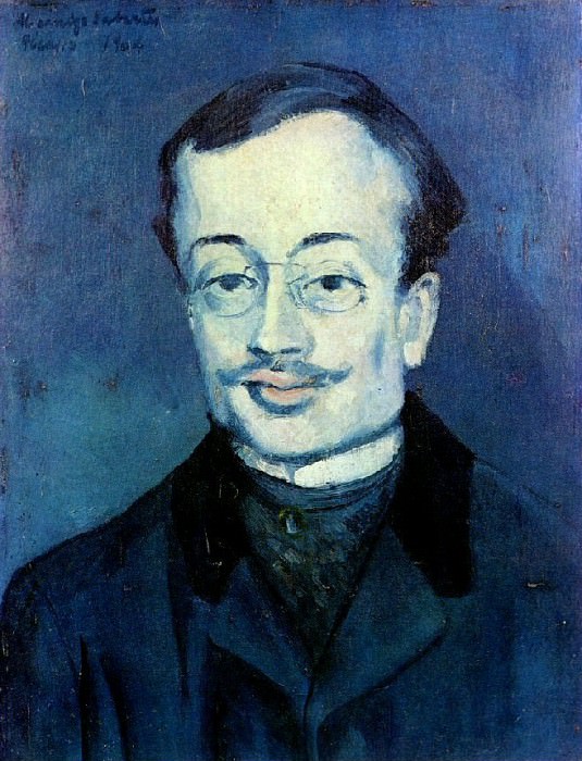 1904 Portrait de Jaume SabartВs, Пабло Пикассо (1881-1973) Период: 1889-1907