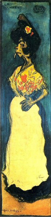 1899 La Chata, Пабло Пикассо (1881-1973) Период: 1889-1907