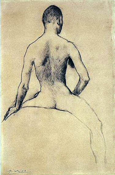 1906 Jeune homme et cheval2, Pablo Picasso (1881-1973) Period of creation: 1889-1907
