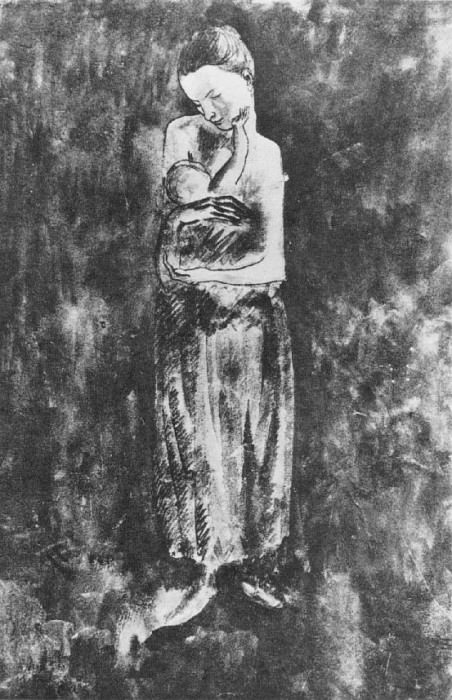 1905 MКre et enfant3, Пабло Пикассо (1881-1973) Период: 1889-1907