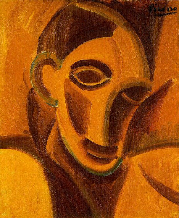 1907 Nu Е la serviette [Рtude], Pablo Picasso (1881-1973) Period of creation: 1889-1907