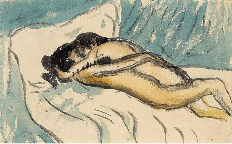 1901 Etreinte, Пабло Пикассо (1881-1973) Период: 1889-1907